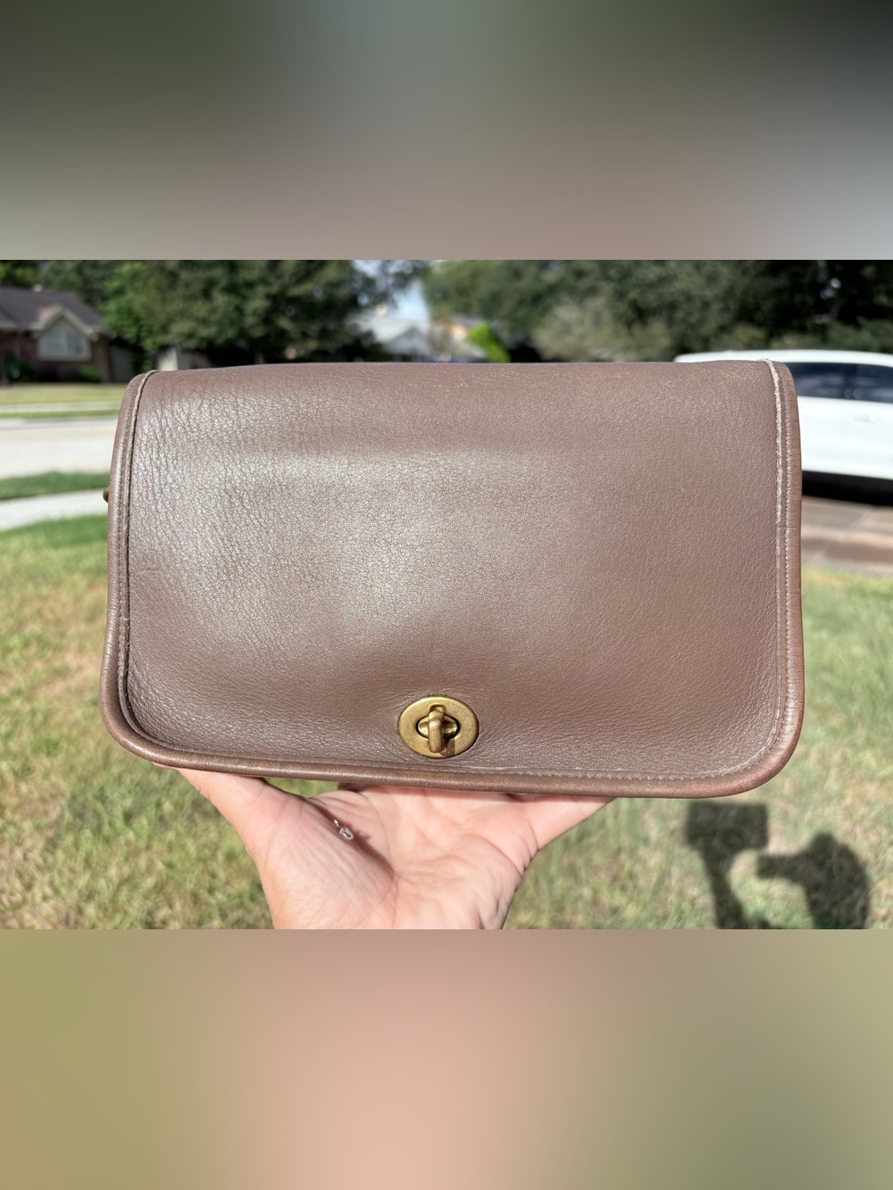 Vintage Coach Pocket purse